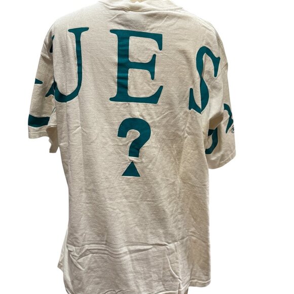 Vintage 80s / 90s Guess by Georges Marciano Spellout Logo Tee - Picture 1 of 4